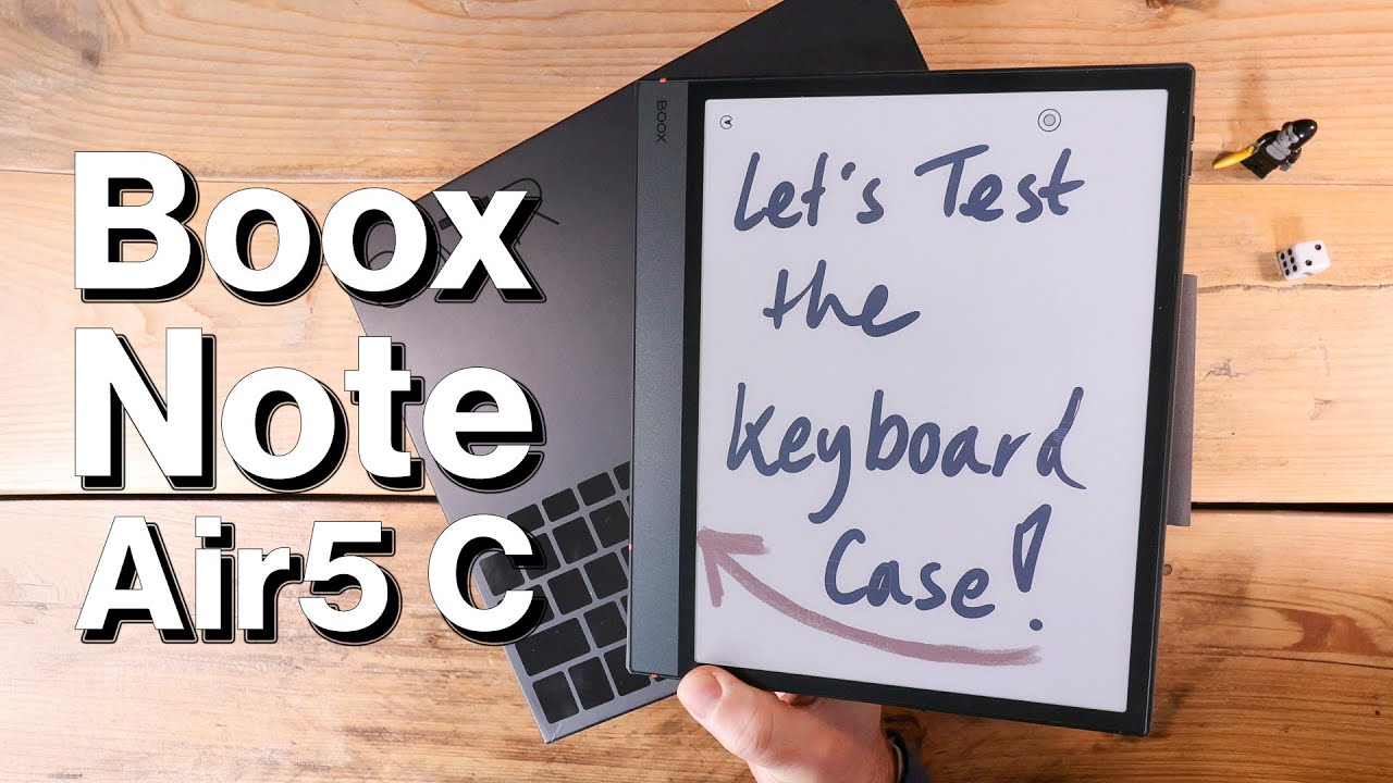 🔴 Boox Note Air5 C KEYBOARD COVER is HERE 📱 - YouTube