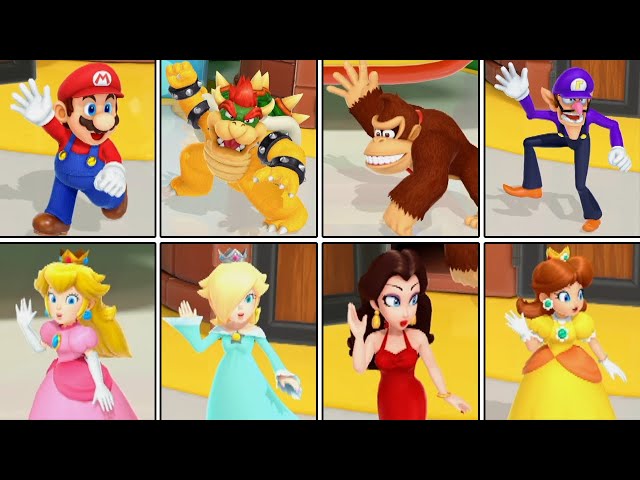All Characters Entrance Animations - Super Mario Party Jamboree