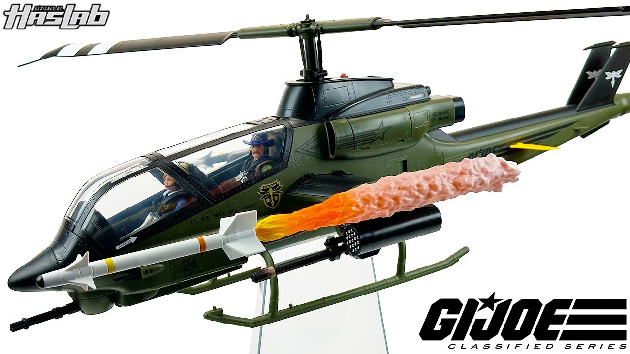 GI Joe Classified Series HasLab Dragonfly Assault Copter Review
