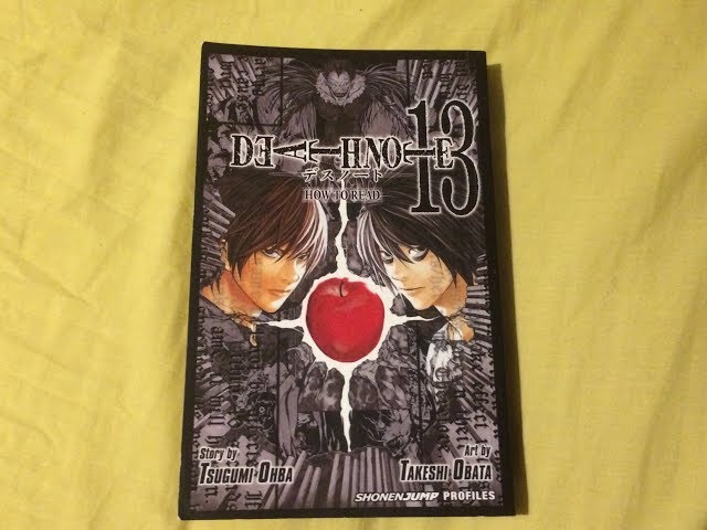 Death Note: How to Read - Volume 13 Encyclopedia Manga - YouTube