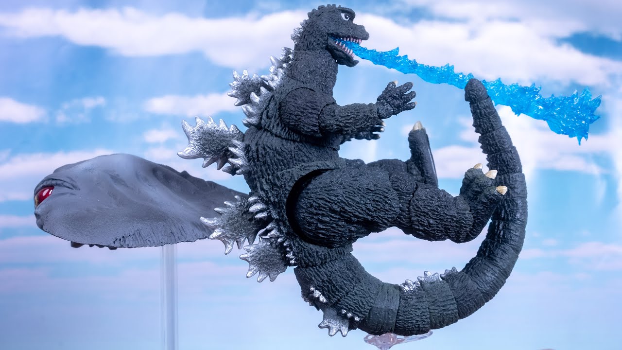 総進撃ゴジ】S.H.MonsterArts ゴジラ 1972 レビュー - YouTube