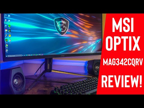 MSI Optix MAG342CQRV 34Inch 100hz Ultrawide - One of the Best