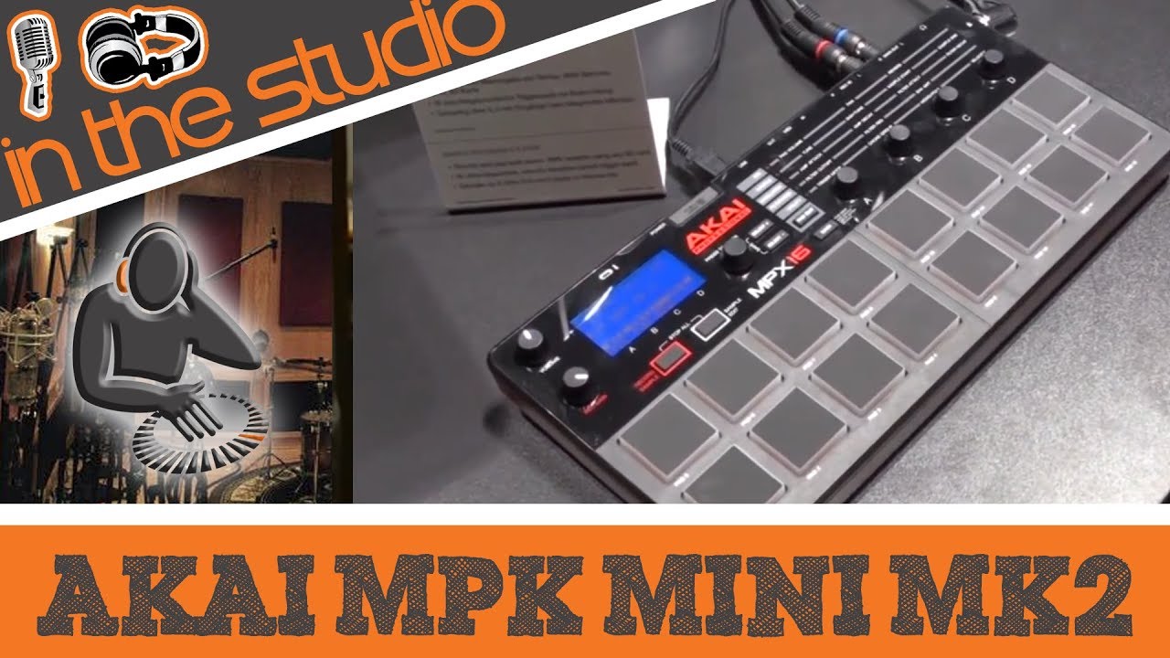Akai MPX 16 Sample Recorder and Player - MUSIKmesse 2014 - YouTube