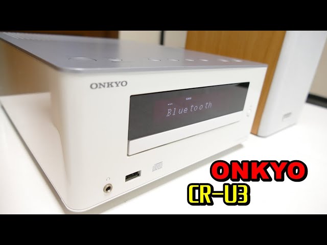 動作検証！ONKYO CR-U3 手軽にBluetooth/ipodで音楽を聞いてみた - YouTube