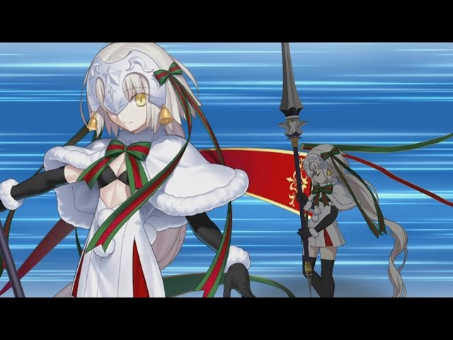 FGO] Jeanne d'Arc Alter Santa Lily Noble Phantasm + EX Attack