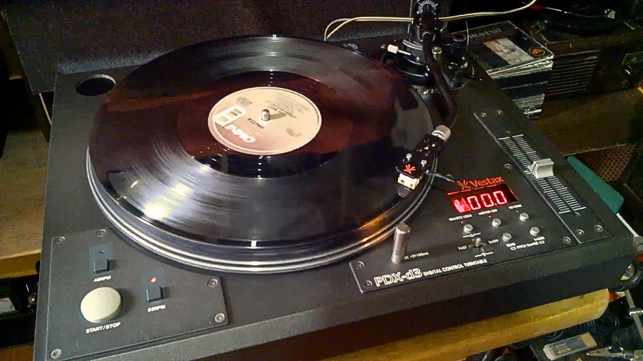 Vestax PDX-D3 Turntable - YouTube