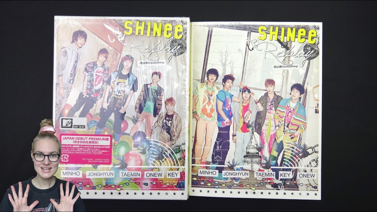Unboxing SHINee 1st Japanese Single Album Replay -君は僕の