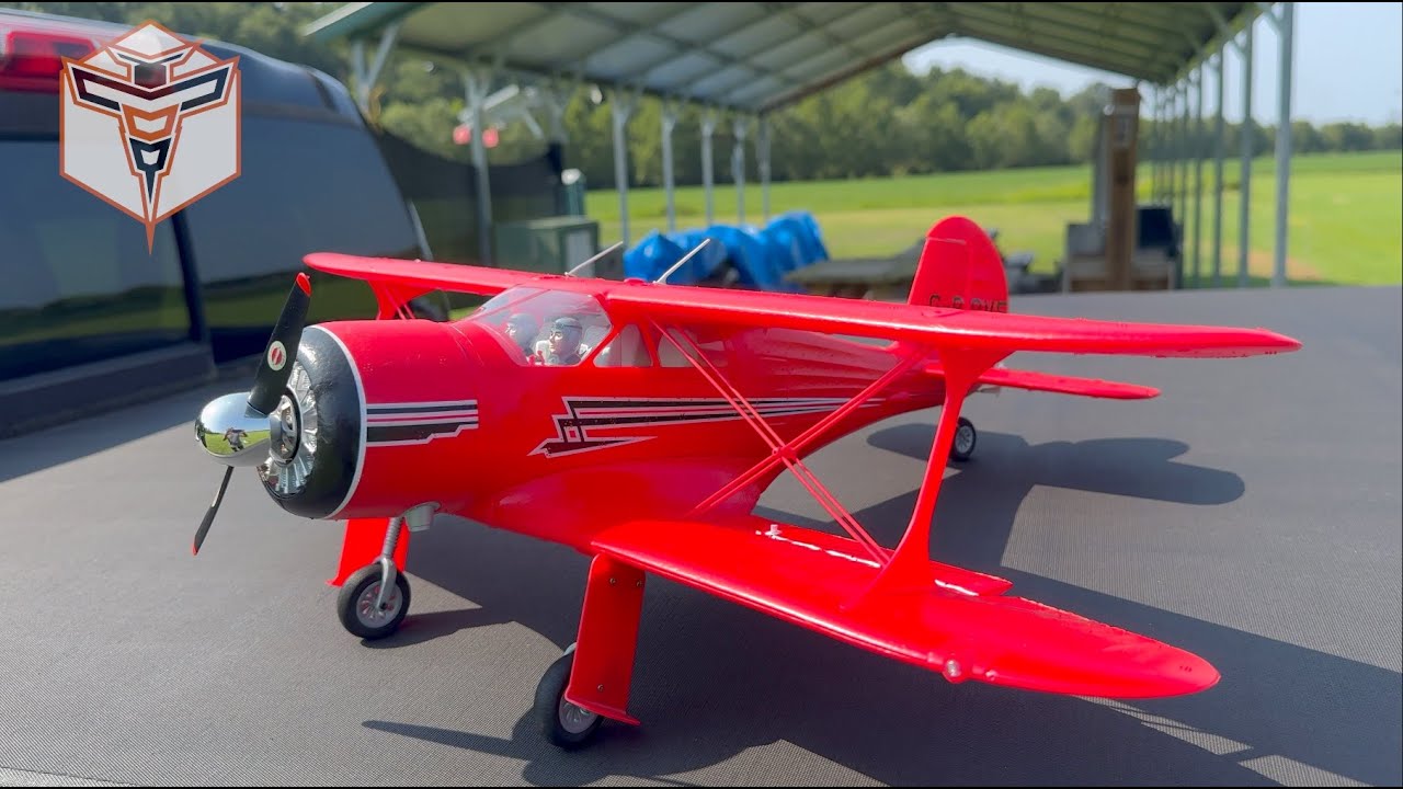 WLtoys A300 Beechcraft D-17 4-Ch RC Plane with Epic Lights