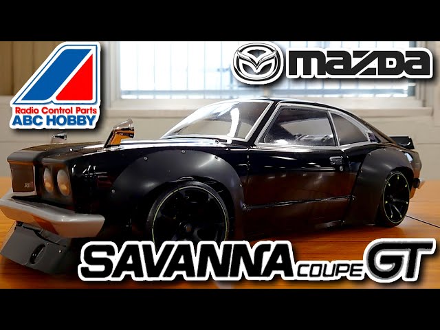 Muscle RC] Black RX-3 is So Cool! The ABC HOBBY Savannah Coupe