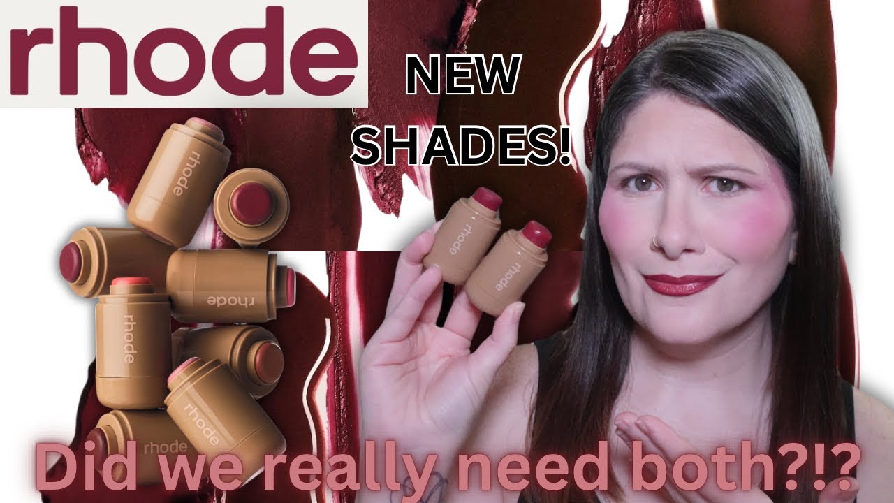 NEW RHODE POCKET BLUSH SHADES: DATE CAKE & PLUM | I DON'T KNOW IF