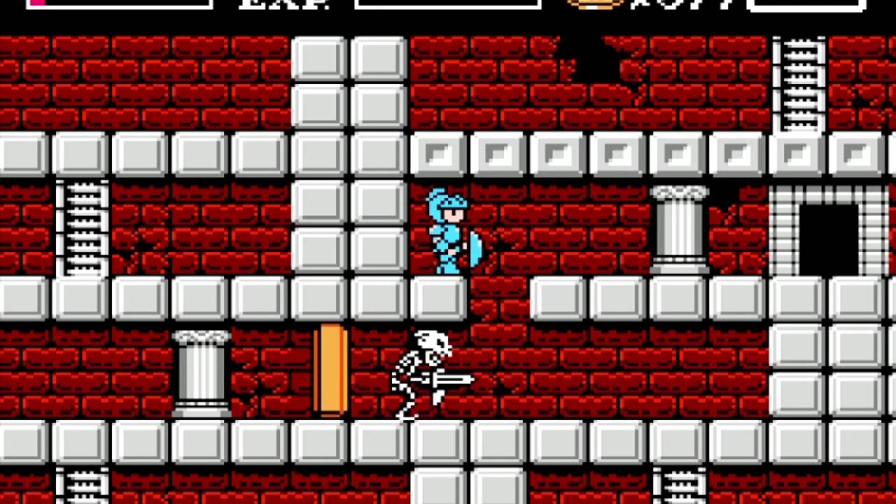 魔城伝説Ⅱ 大魔司教ガリウス（FC） クリア動画（1/2） - YouTube