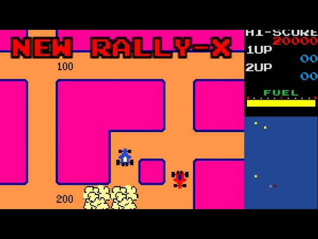 MSX】ラリーX【1周クリアまで】(全15面) - YouTube