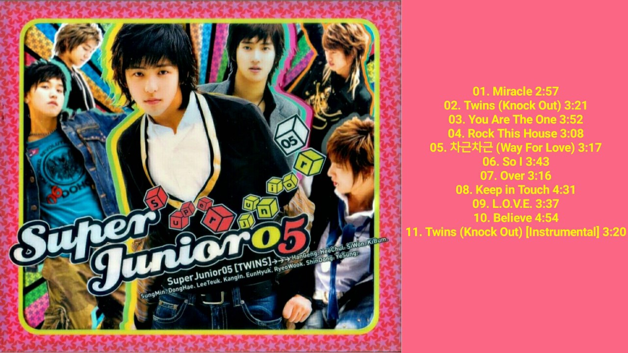 Super Junior 05 - TWINS (Full Album) - YouTube