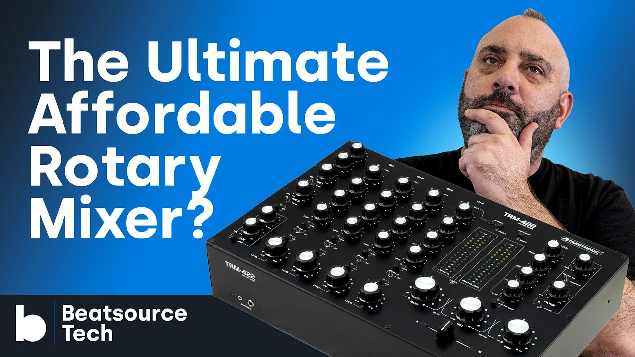 The Ultimate Affordable Rotary Mixer? Omnitronic TRM-422 Review