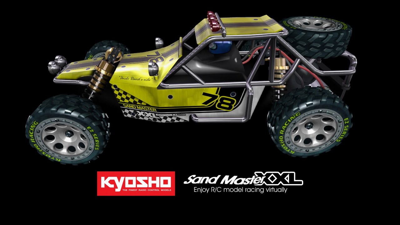 KYOSHO SAND MASTER PRO XXL - R/C model replica - SupermotoXL