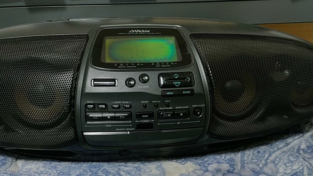 RC-X777 【Victor】バブルラジカセ - YouTube