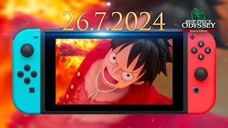 One Piece Odyssey release on Switch on July 26th | Bandai Namco Europe