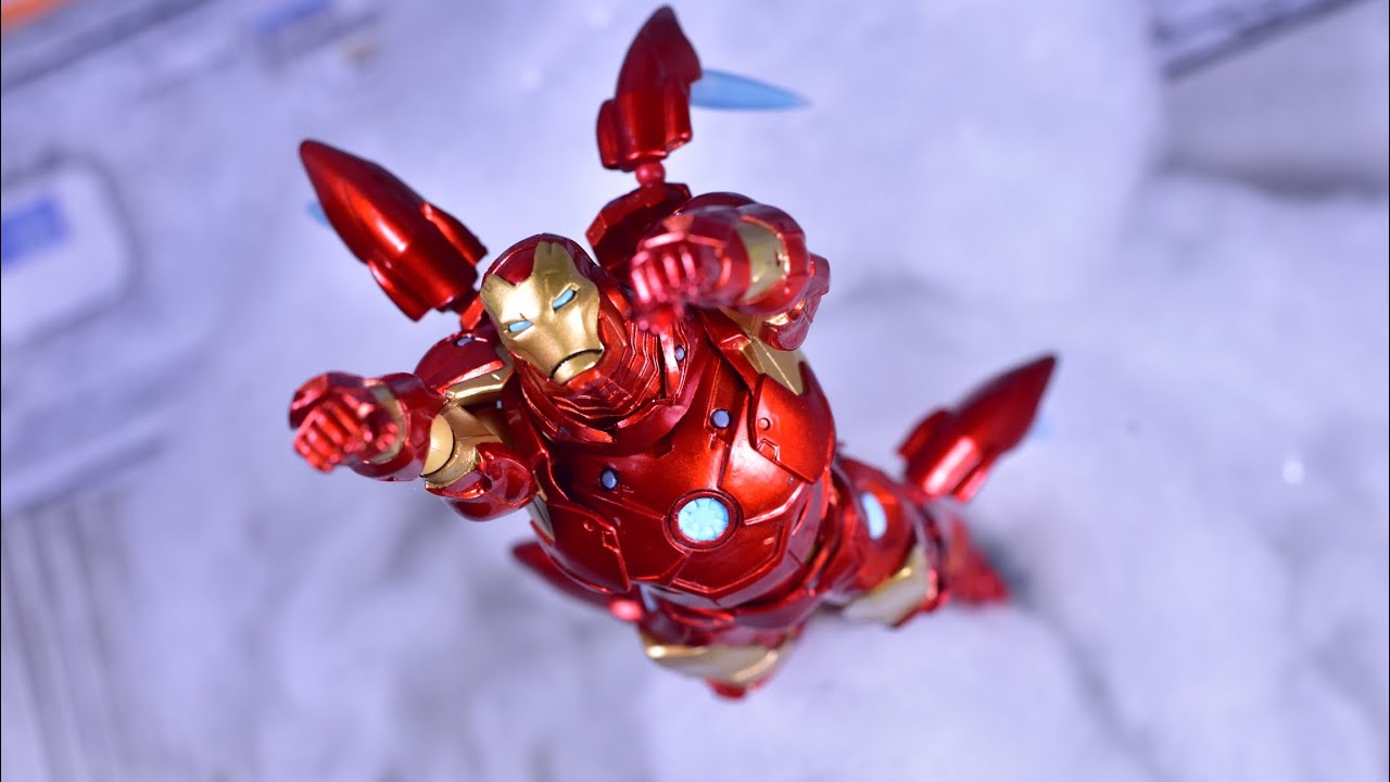 Revoltech Amazing Yamaguchi 013 Iron Man Bleeding Edge Armor