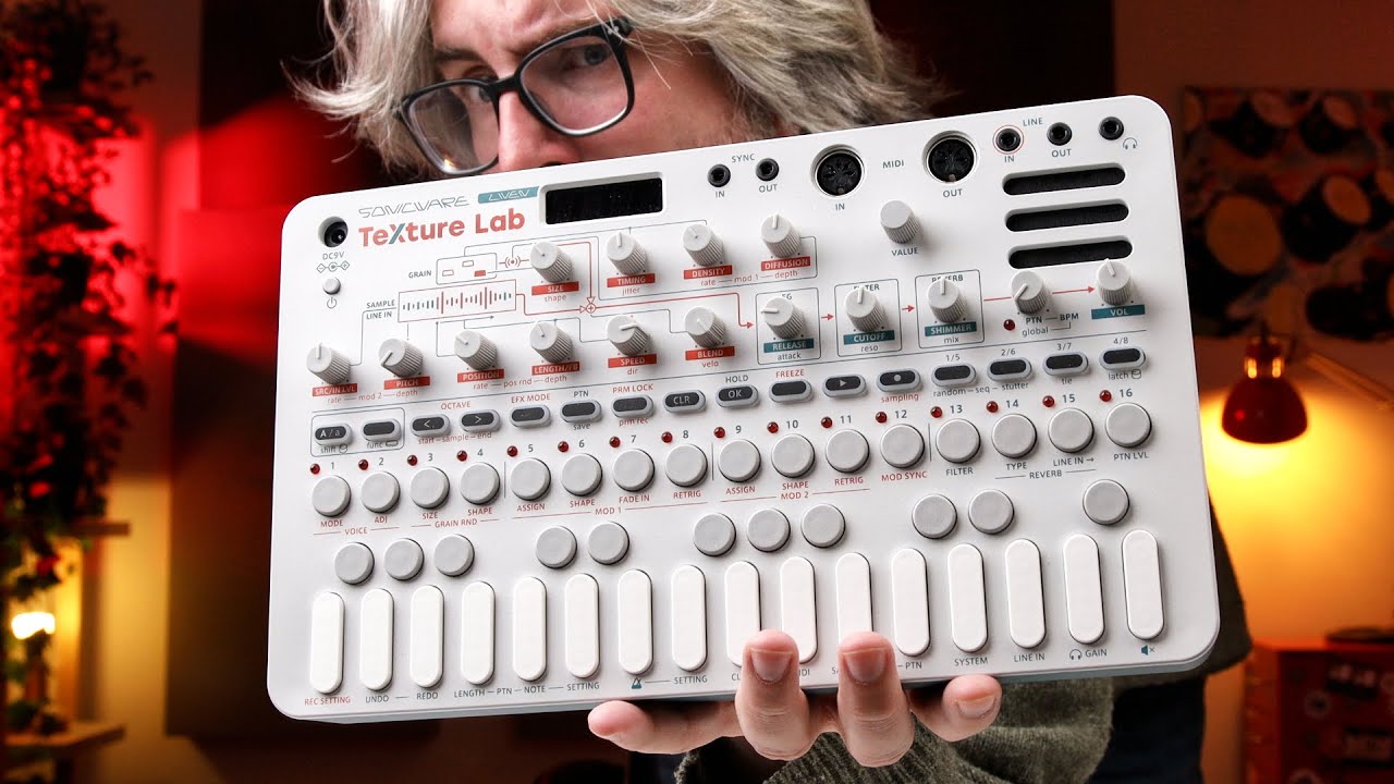 TEXTURE LAB – a portable granular synth and FX processor by