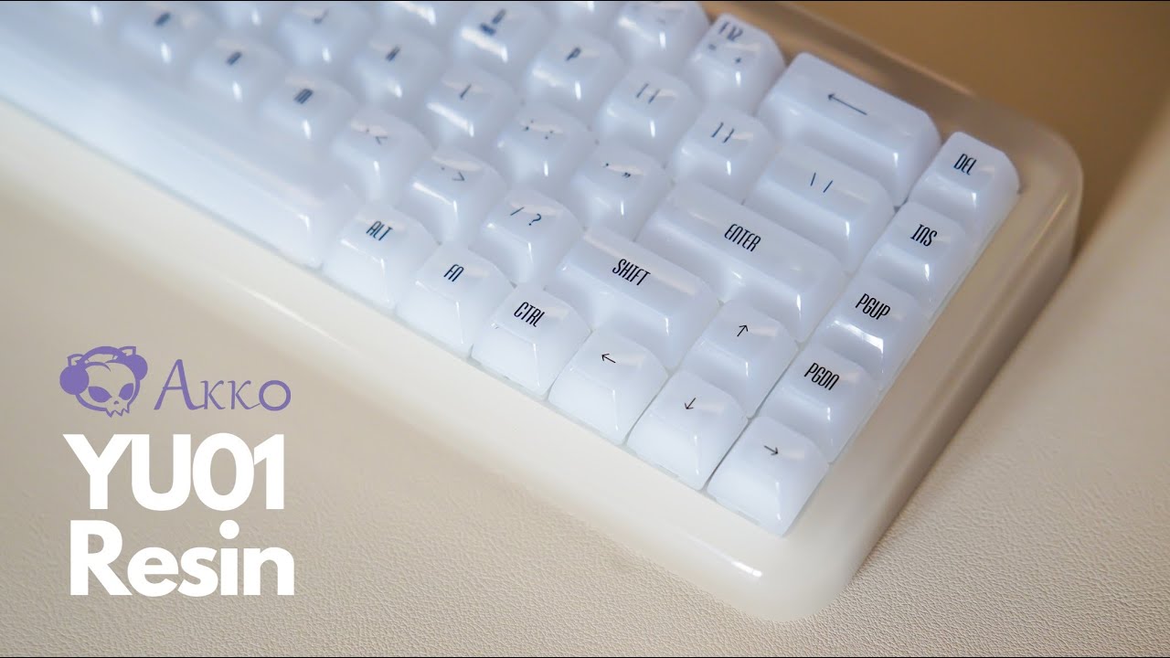YU01 Resin Case Keyboard | Akko Official Global Site