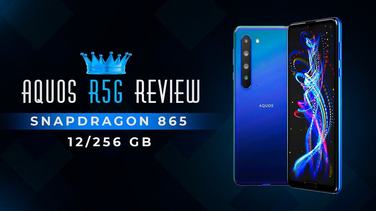 Sharp Aquos R5G Full Review | Snapdragon 865 + 12/256GB😱 - YouTube