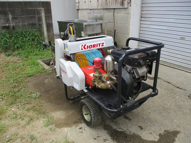 共立 自走式キャリー動噴 VSC361A 自走キャリーエンジンセット動噴