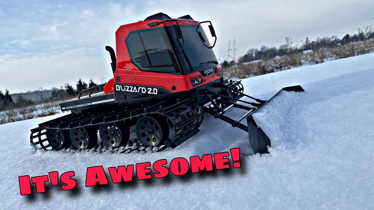The BEST RC for Snow- Kyosho Blizzard 2.0 - YouTube