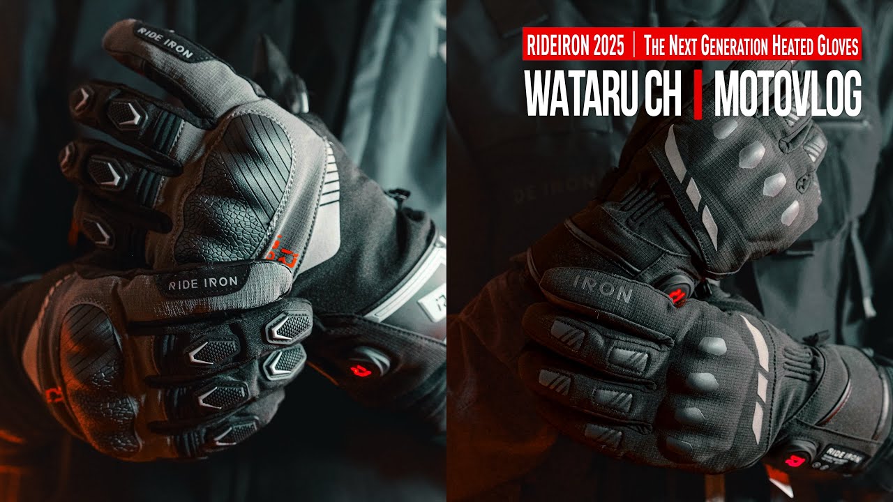 New Generation Heated Gloves] Now you can ride in winter too - A