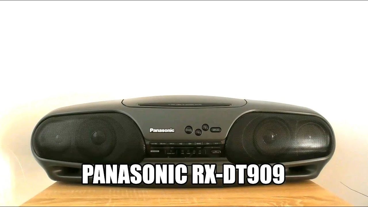 Panasonic RX-DT909 - YouTube