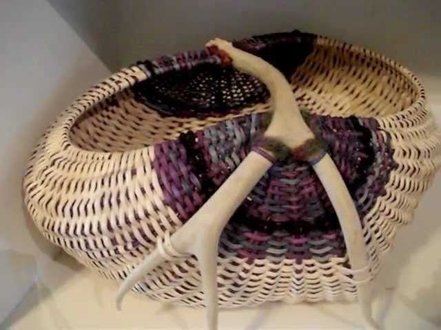 Antler Baskets for Exhibit - YouTube