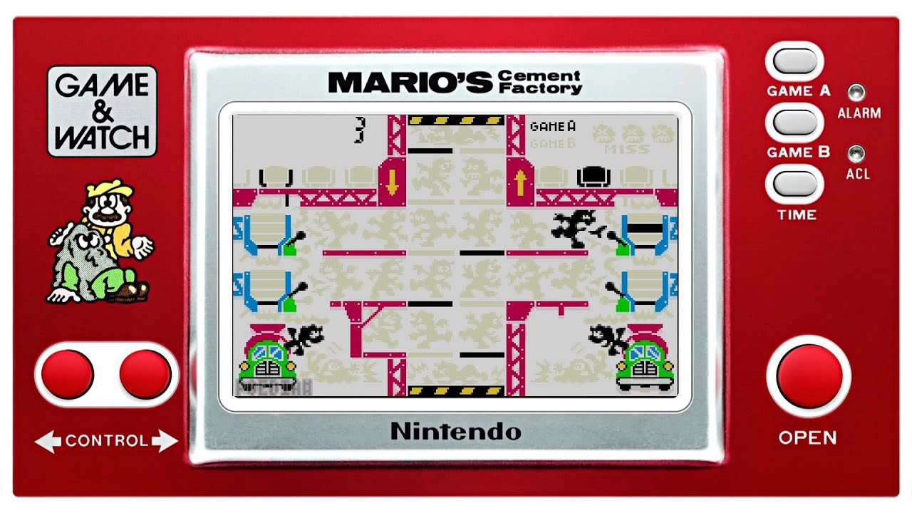 ゲームボーイギャラリー4】マリオズ・セメントファクトリー（昔 / 今