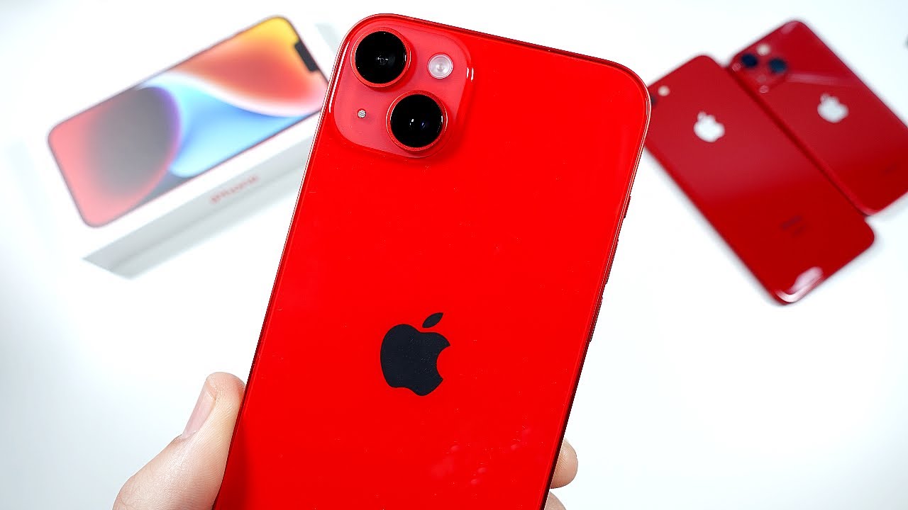 RED iPhone 14 Plus Unboxing & First Impressions! - YouTube