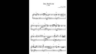 X JAPAN - Say Anything (YOSHIKI) ピアノ楽譜PDF | piano*score | Kokomu