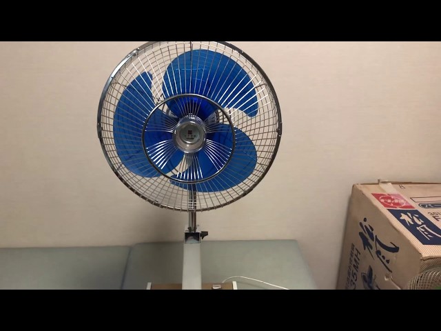 ナショナル扇風機松風 F-35MH - YouTube
