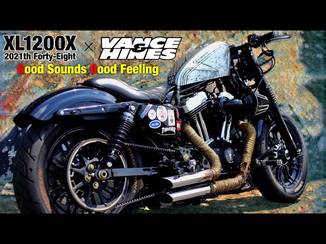 ハーレー】バンス＆ハインズ 爆音ショートショットの Forty-Eight