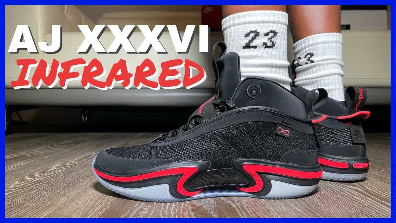 Air Jordan 36 Infrared | Review & On Feet - YouTube