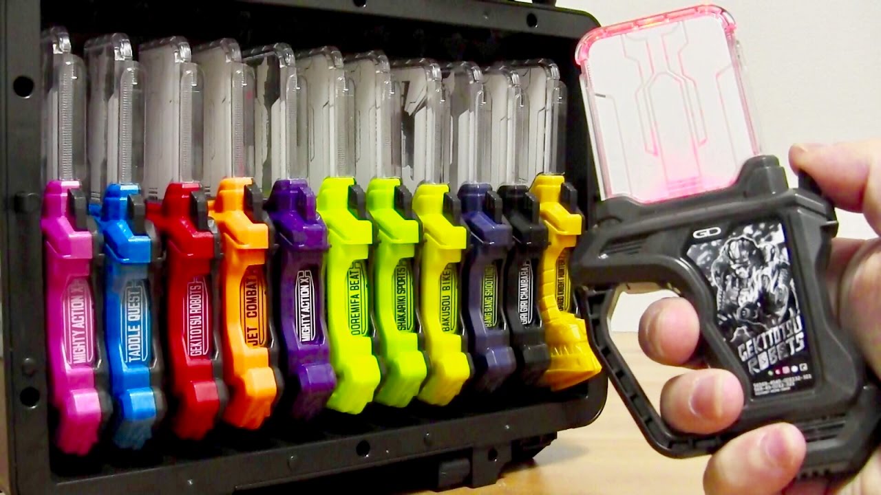 Kamen Rider Ex-Aid DX Rider Gashat Case & DX Proto Togekittsu