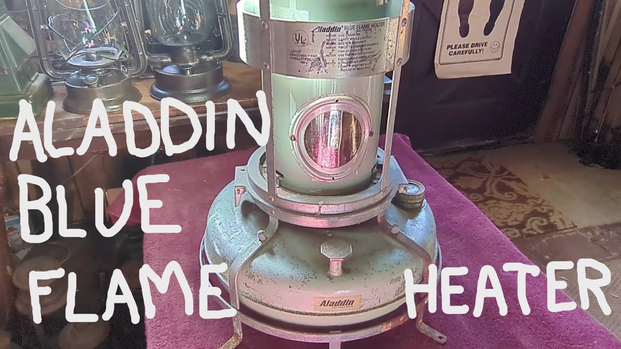 ALADDIN BLUE FLAME HEATER 15 series - YouTube