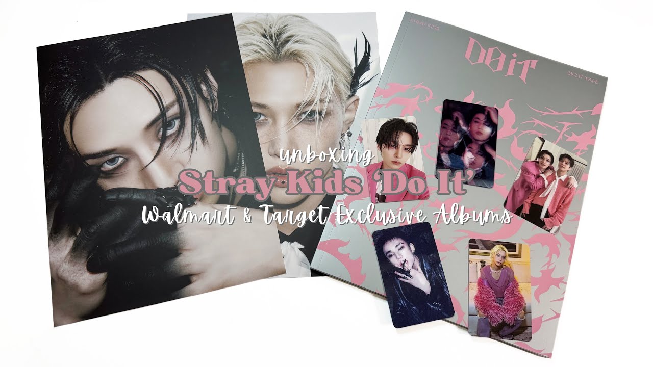 Unboxing Stray Kids 'Do It' Walmart & Target Exclusive Albums