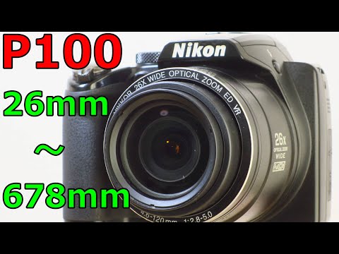 Junk] 1650 yen NIKON Coolpix P100 Operational Test and Sample