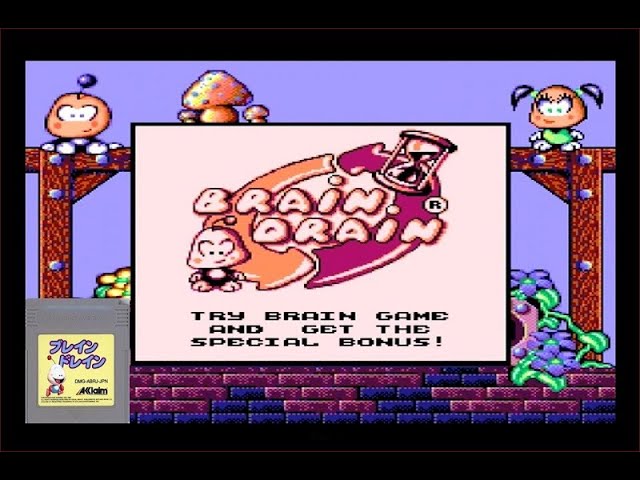 110円でGETしたあまり見かけないゲームボーイソフトの『ブレイン