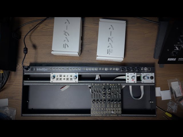 ユーロラック・モジュラーシンセはじめました - YouTube