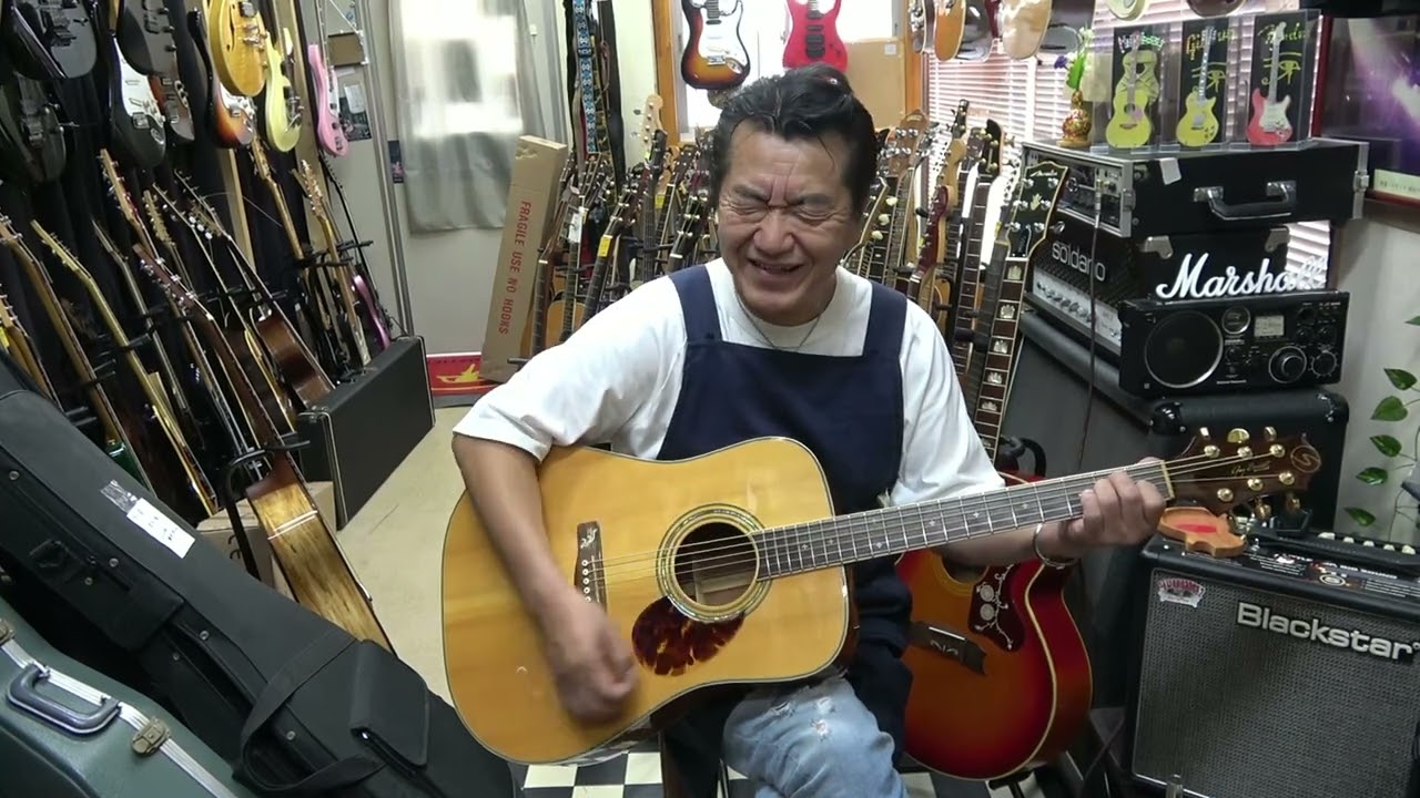 Greg Bennett ASDM オール単板！ - YouTube