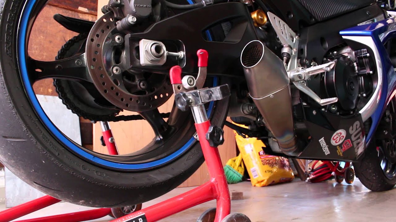 GSX R1000 K7 RACEFIT スリップオンマフラー - YouTube