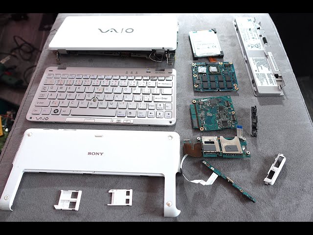 Sony VAIO P Series Teardown - YouTube