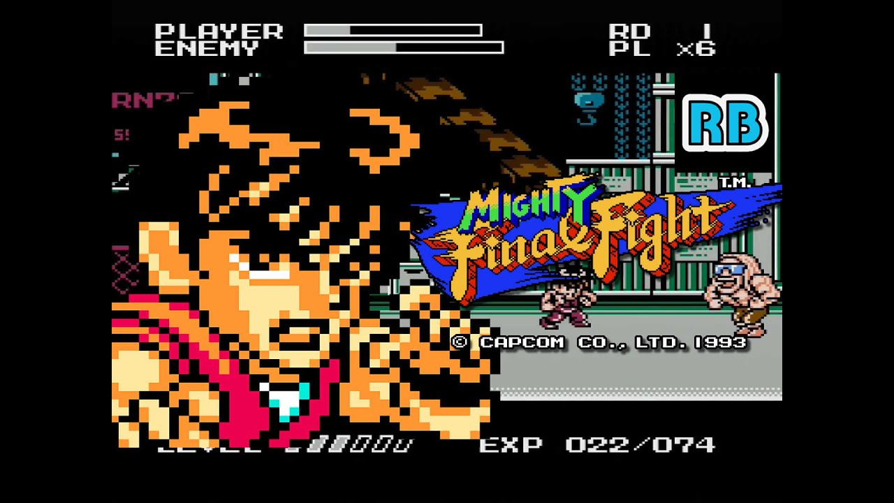 1993 [60fps] FC Mighty Final Fight Guy ALL - YouTube