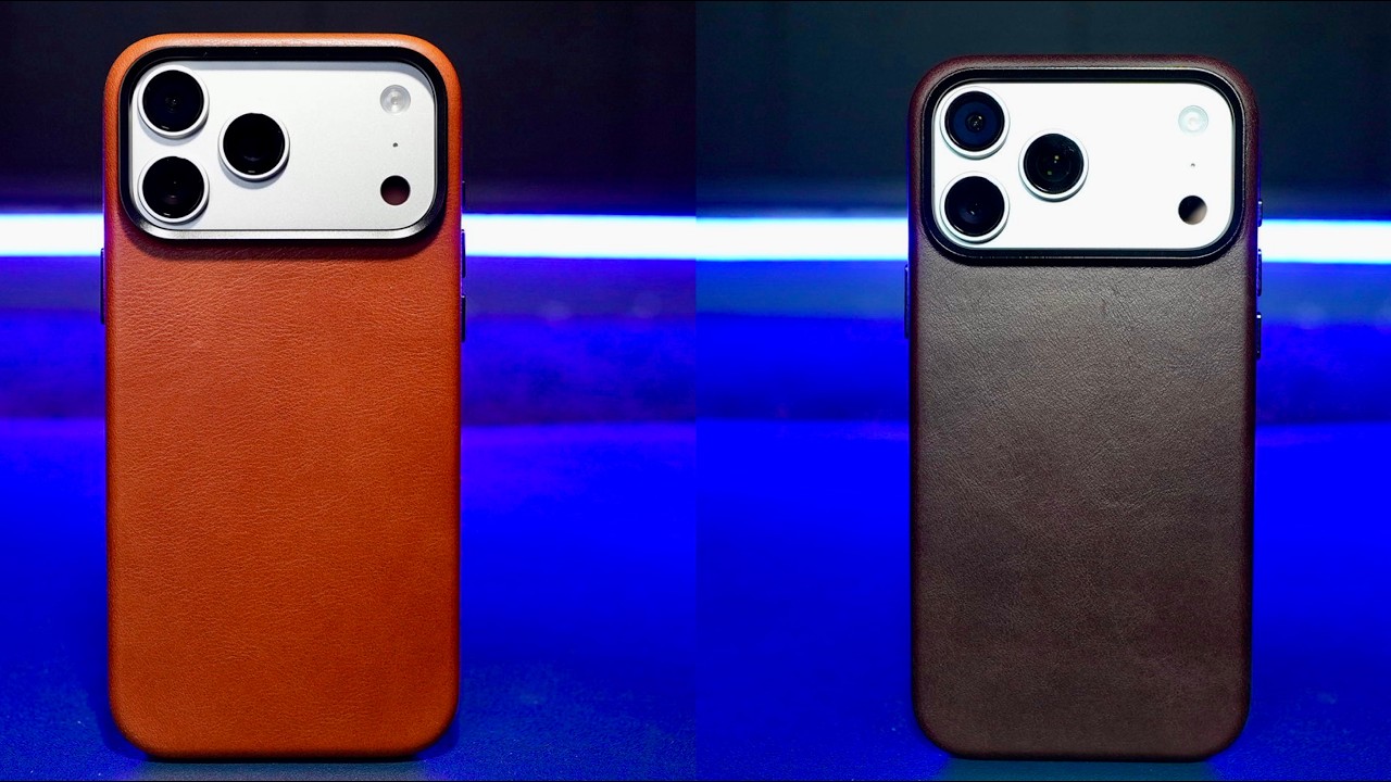 iPhone 17 Pro Max - Ryan London - Full Grain Leather Cases - YouTube