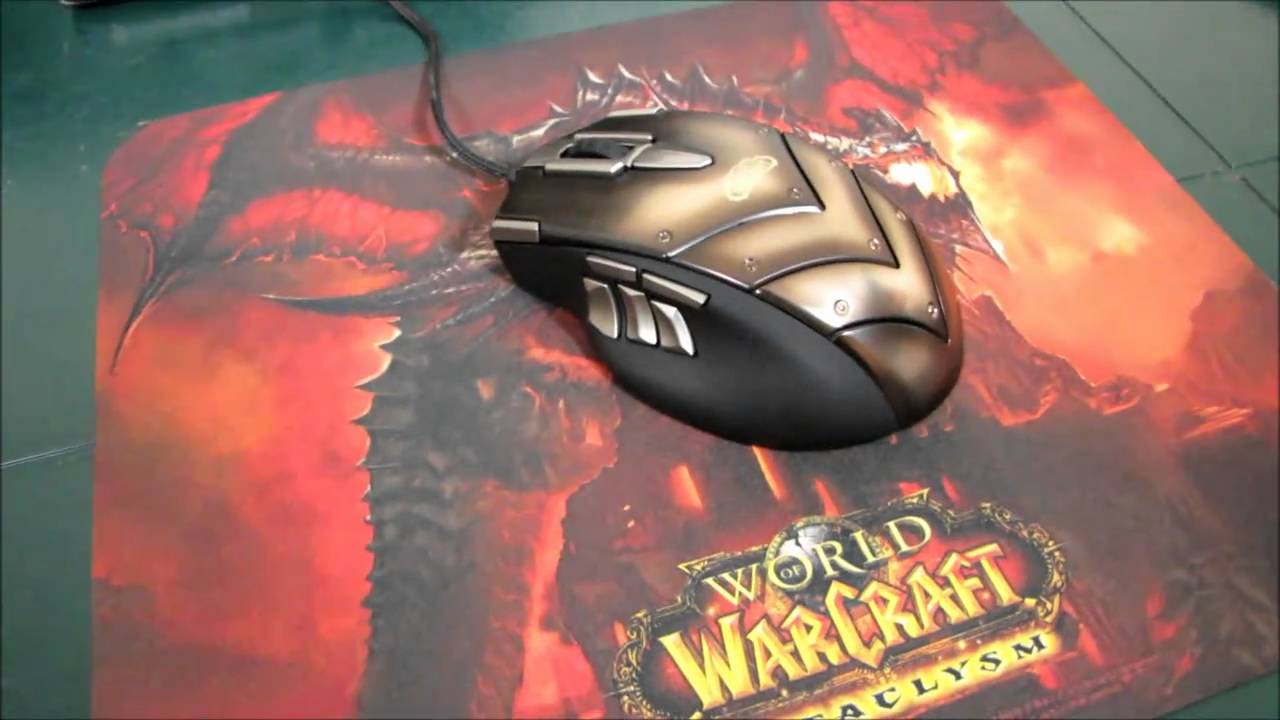 Steelseries World of Warcraft: Cataclysm QCK Mouse Pads Unboxing