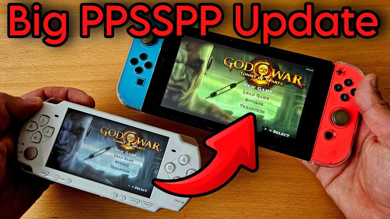 PSP Emulation on Switch Gets BIG Update 1.17.1 | 30 Games Tested