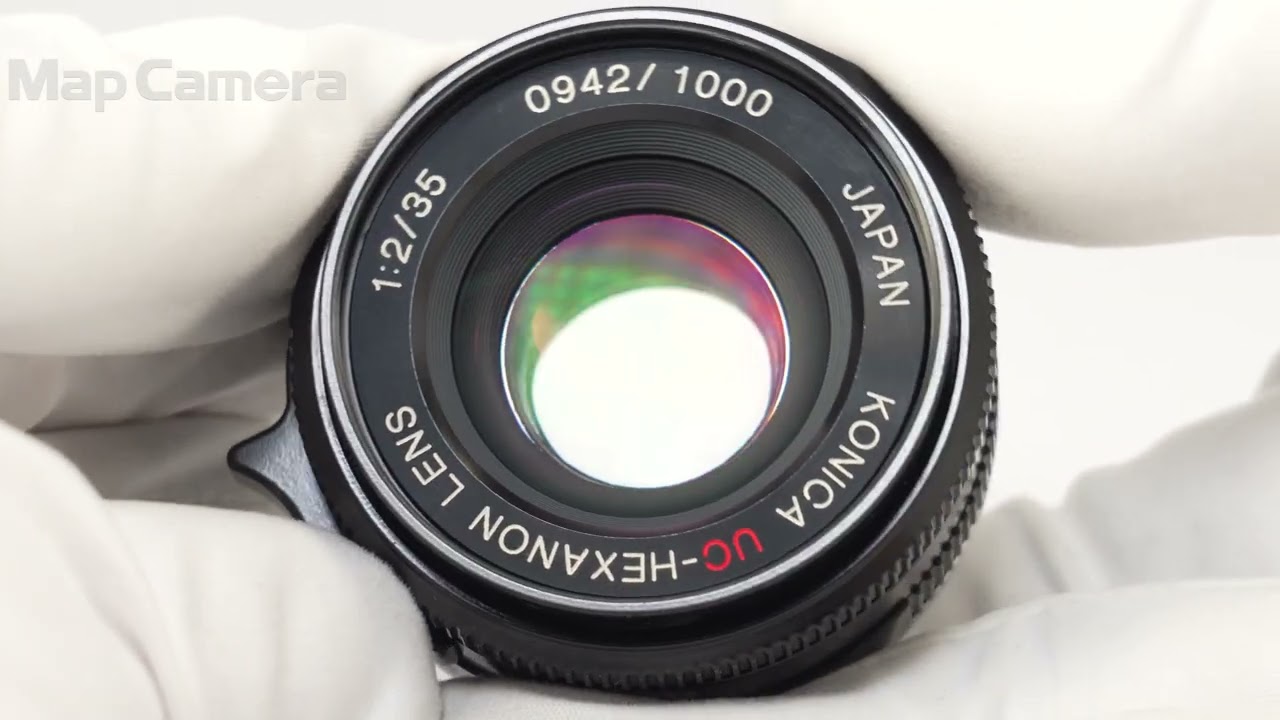 Konica (コニカ) UC-HEXANON (L) 35mm F2 (黒鏡筒) 良品 - YouTube